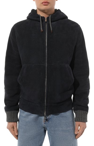 Бомбер из овчины BRUNELLO CUCINELLI, арт. MPMHV1741, фото 3