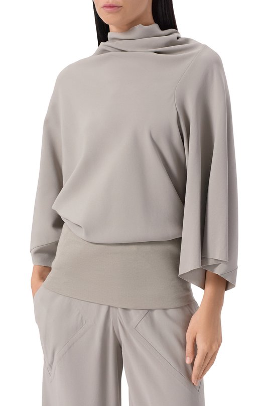 Топ Rick Owens RP02E4231/HY Серый  RP02E4231/HY Фото 3