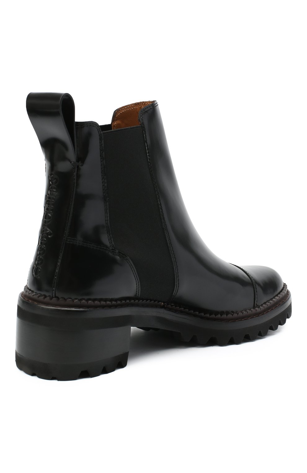 Кожаные челси SEE BY CHLOÉ, арт. SB33082A/12280, фото 4