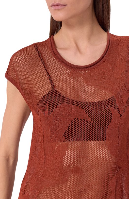 Платье из вискозы Freeage S26.DR172.7000.309 Коричневый  S26.DR172.7000.309 Фото 4