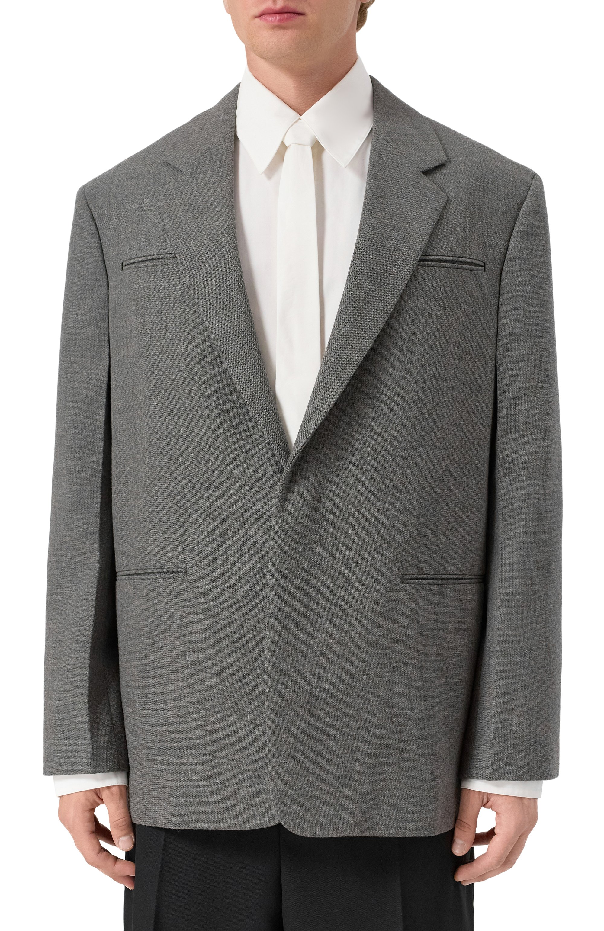 Шерстяной пиджак JIL SANDER, арт. J22BN0264-J41558, фото 3