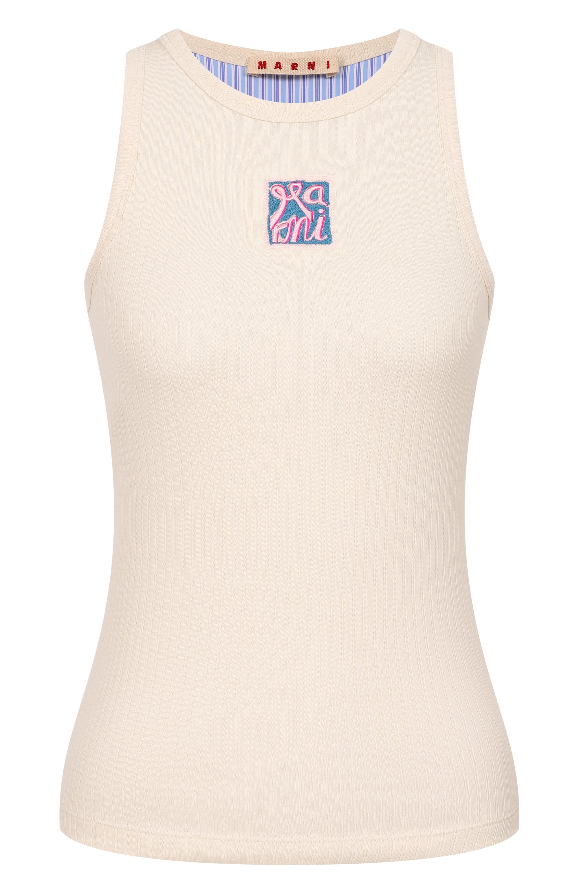 Хлопковый топ MARNI, арт. THJE0380S0/UTC600, фото 1