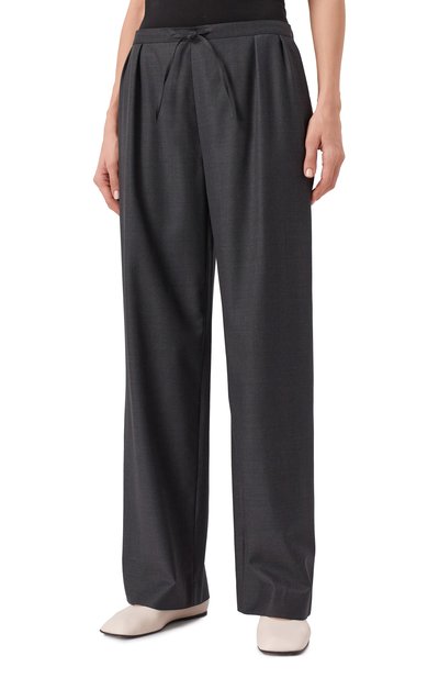 Шерстяные брюки LOULOU DE SAISON, арт. C0VE, фото 3