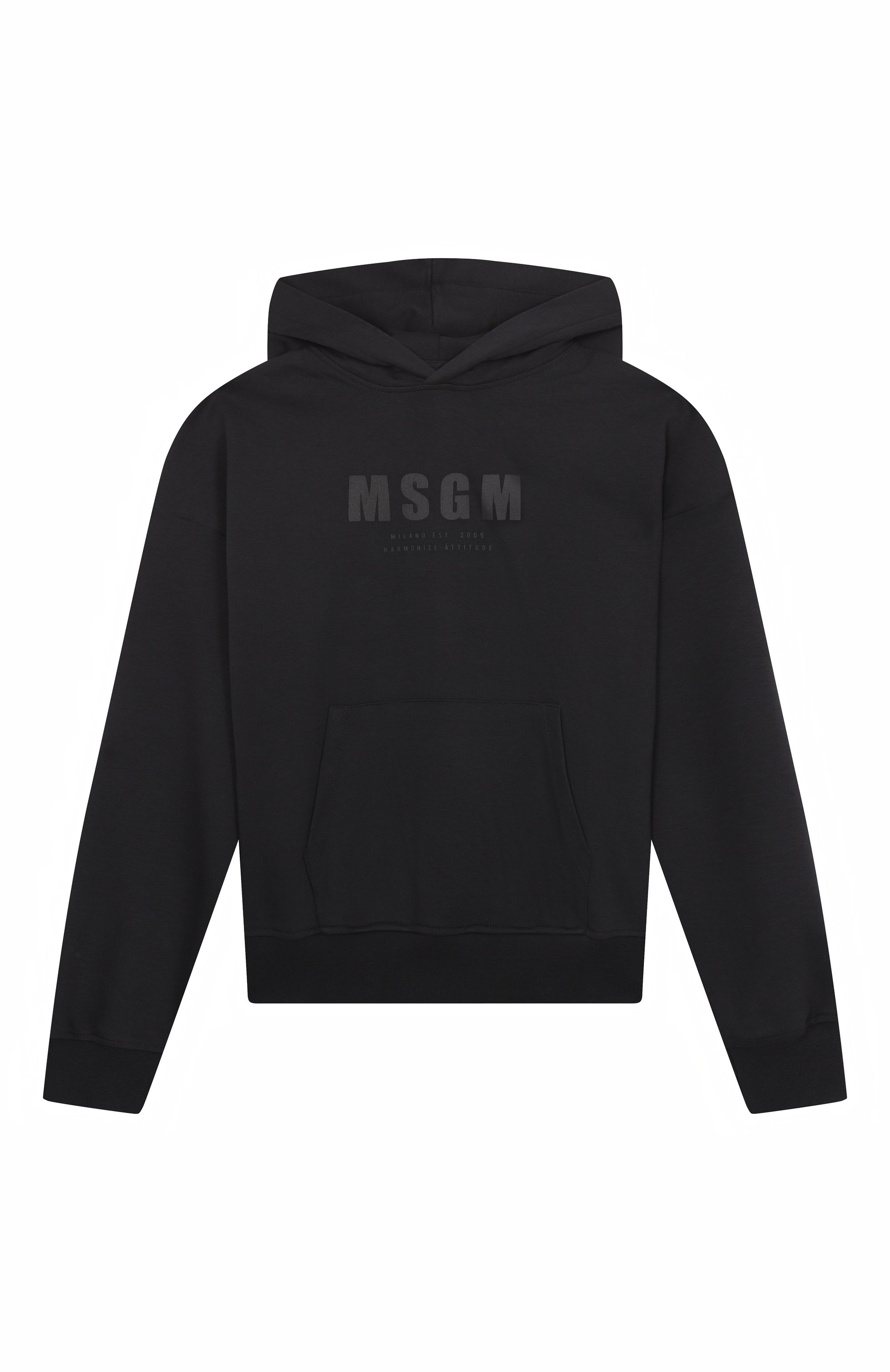 Хлопковое худи MSGM KIDS, арт. S5MSJUHS166, фото 1