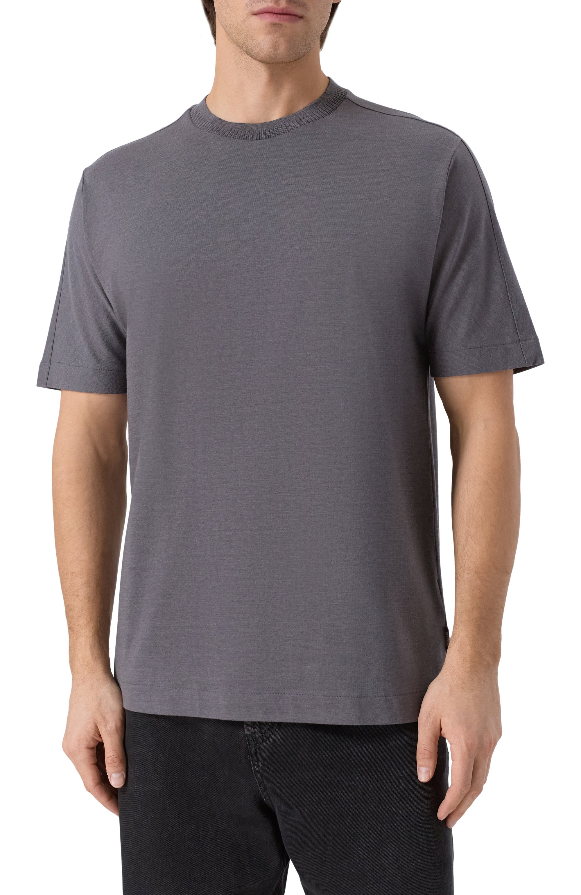 Футболка из лиоцелла и хлопка BOSS, арт. 50548962, фото 3