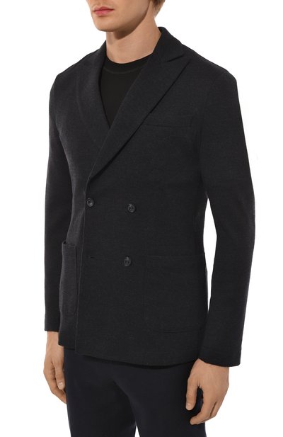 Пиджак из шерсти и кашемира MARCO PESCAROLO, арт. ER0S/50Y11, фото 4