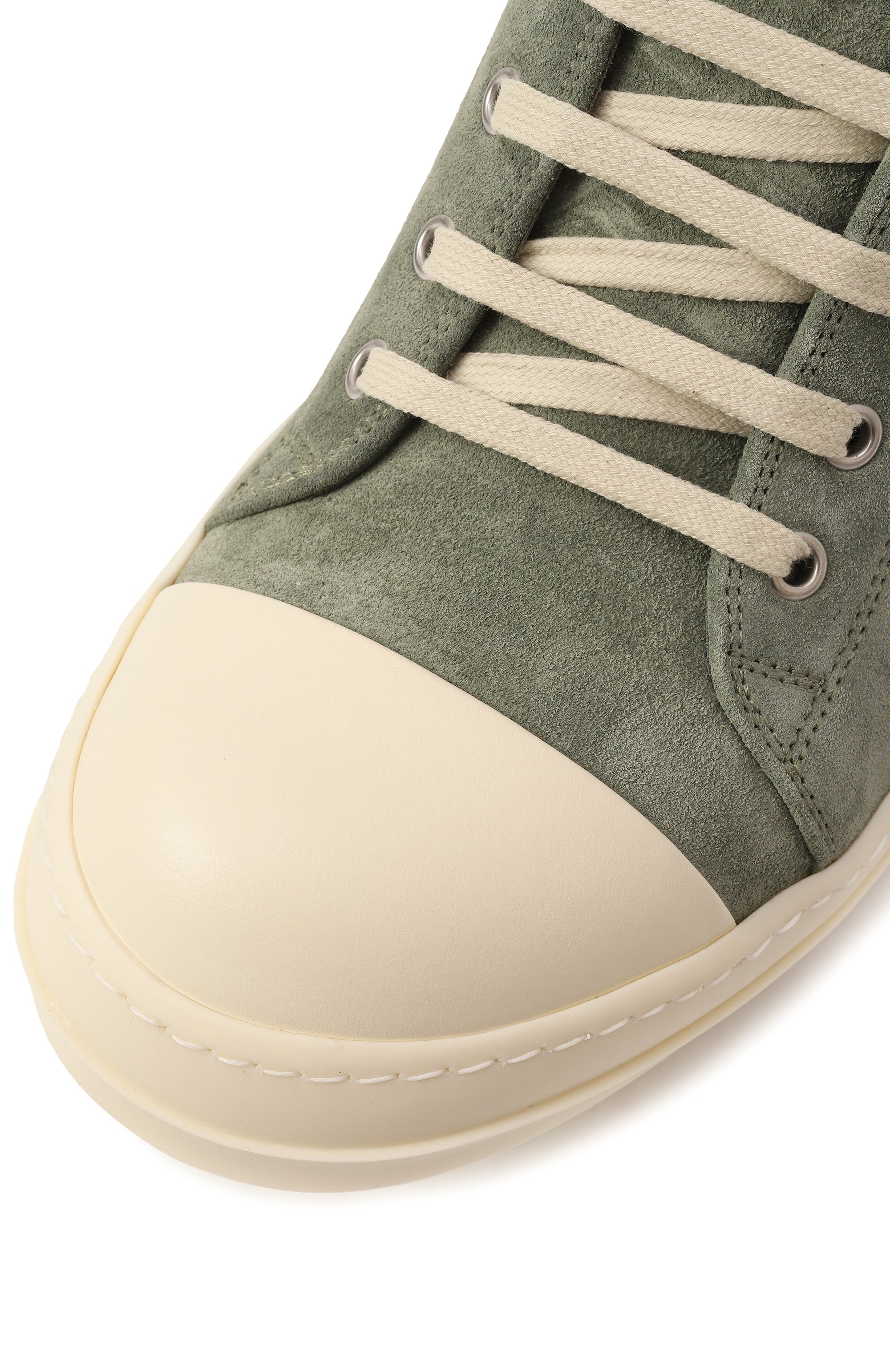 Замшевые кеды hollywood RICK OWENS, арт. RU01E5891/LVS, фото 7