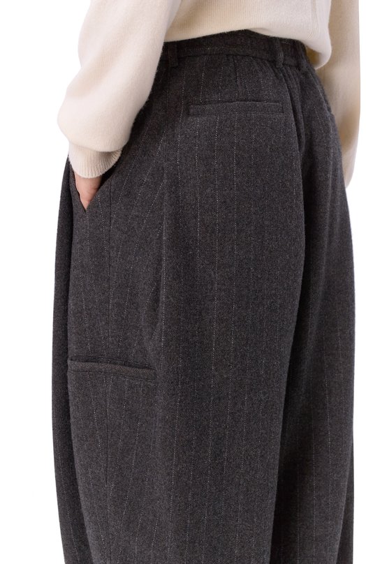 Брюки из кашемира и шерсти Giorgio Armani GM001343/TE17771 Серый  GM001343/TE17771 Фото 5