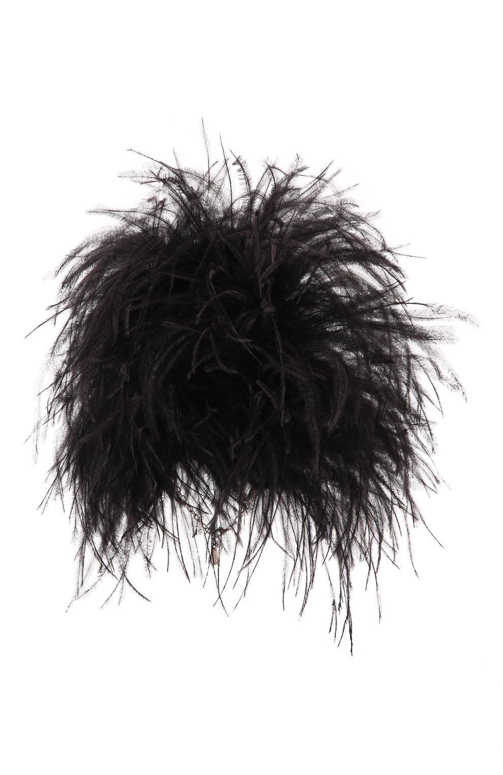 Чокер c отделкой перьями SAINT LAURENT черного цвета по цене 84550 руб., арт. 658621/3YH07, фото 1 Чокер c отделкой перьями SAINT LAURENT, арт. 658621/3YH07, фото 1