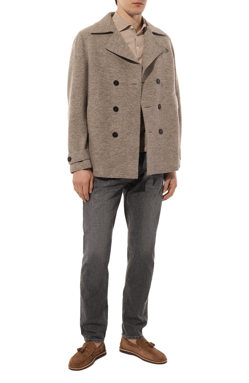 Замшевые лоферы BRUNELLO CUCINELLI, арт. MZUCCLS780, фото 2