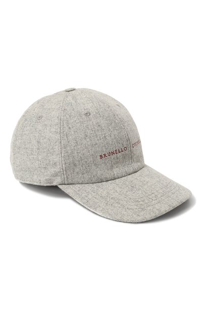 Шерстяная бейсболка BRUNELLO CUCINELLI, арт. M038P9992, фото 1