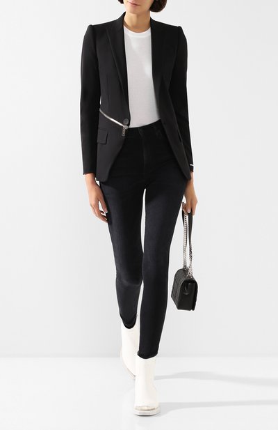 Шерстяной жакет DSQUARED2 черного цвета по цене 99500 руб., арт. S75BN0707/S40320, фото 2 Шерстяной жакет DSQUARED2, арт. S75BN0707/S40320, фото 2