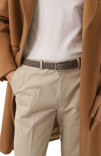 Ремень из кожи страуса PRADA, арт. 2C2114-130-F0048, фото 2