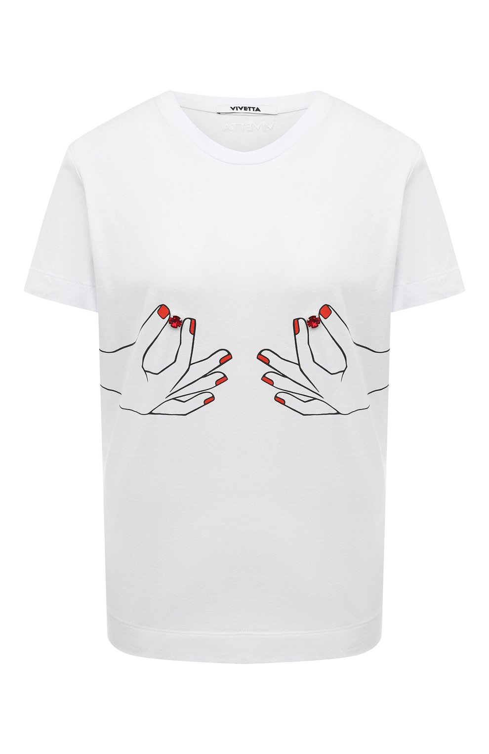 Хлопковая футболка VIVETTA, арт. V2S/F031/6333, фото 1