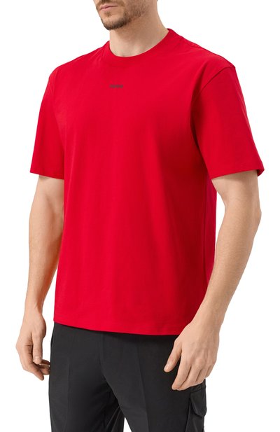 Хлопковая футболка HUGO, арт. 50488330, фото 3