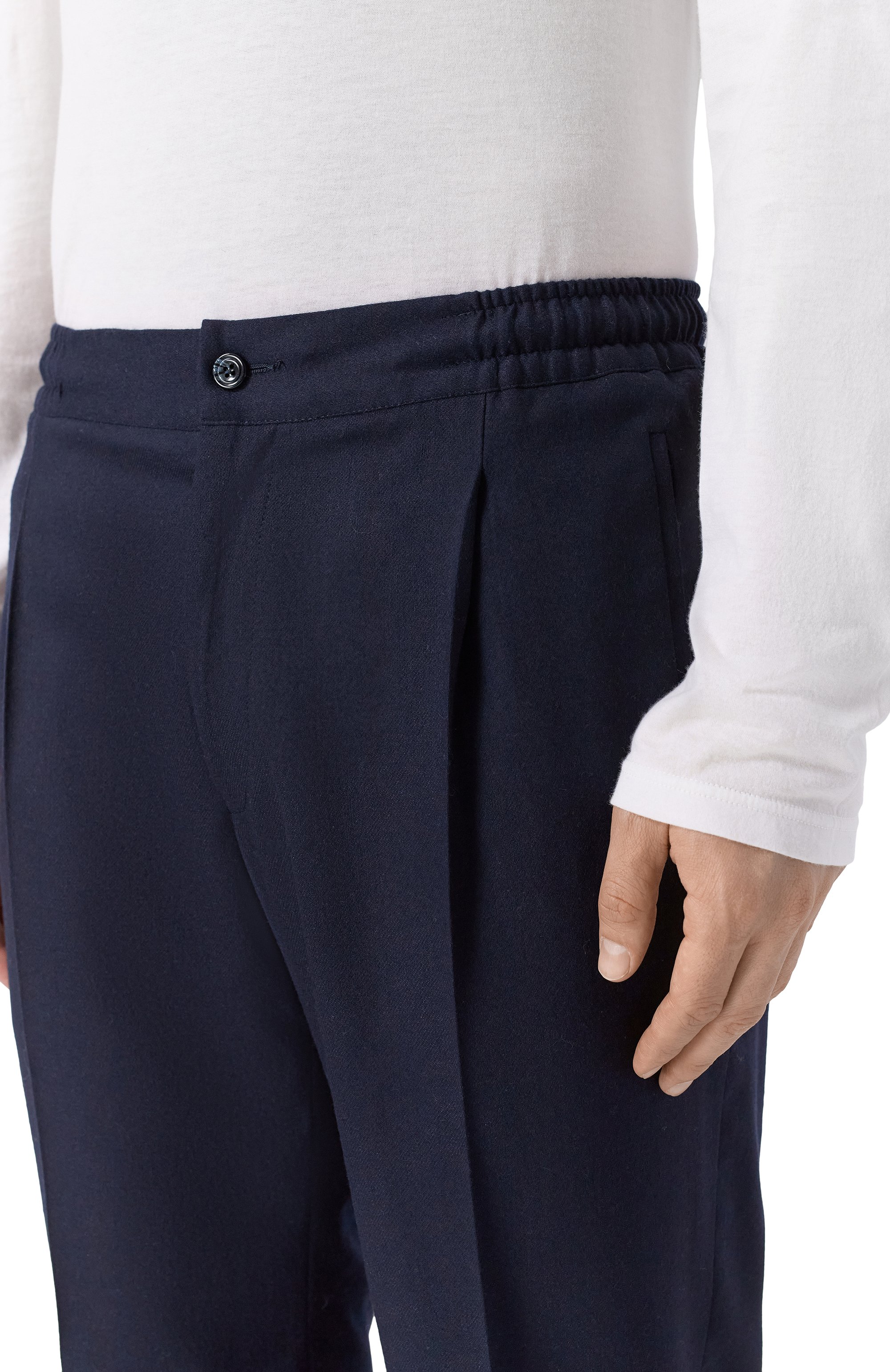 Шерстяные брюки KITON, арт. UPN01K0124G05, фото 5