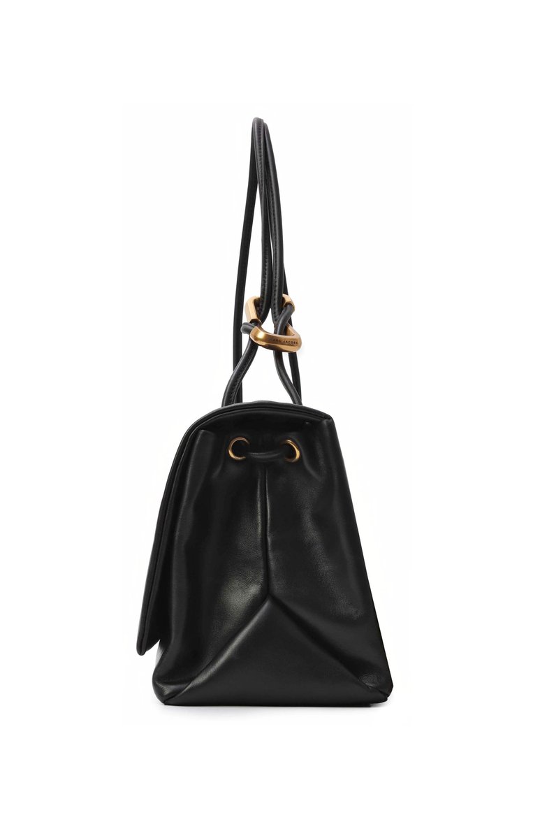 Женская сумка the dual large MARC JACOBS (THE) черного цвета, арт. 2F4HSH011H04 | Фото 4 (Материал: Натуральная кожа; Размер: large; Автоматизация ТО: Проставлено; Автоматизация состава: Проставлено)