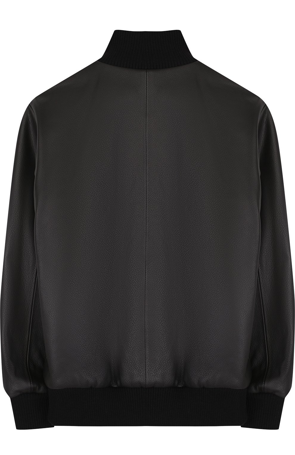 Кожаный бомбер с воротником-стойкой DOLCE & GABBANA, арт. L4JBT8/G7NLM/2-6, фото 2