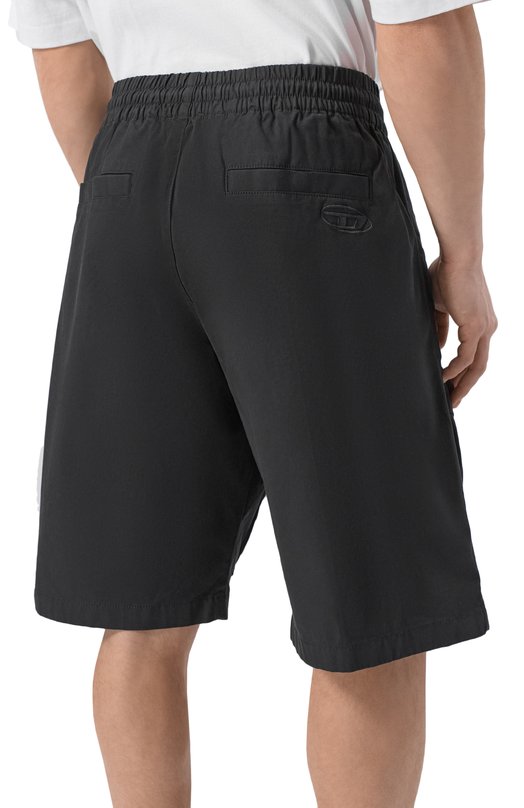 Хлопковые шорты P-Beeck Diesel A21985/0EPCH Чёрный  A21985/0EPCH Фото 4