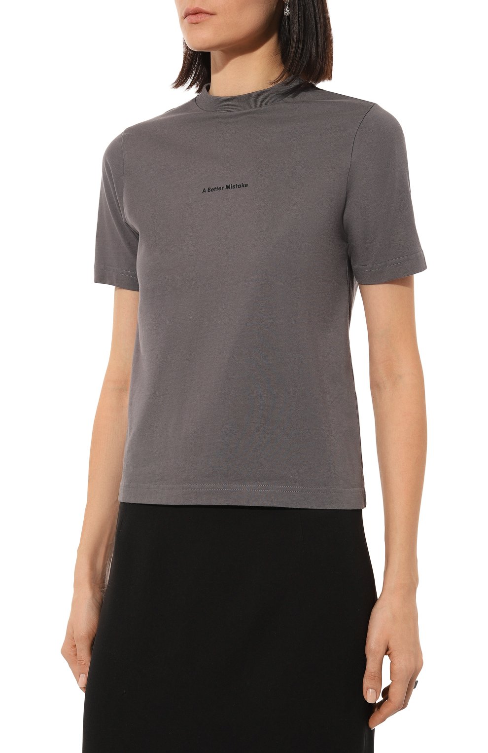 Хлопковая футболка A BETTER MISTAKE, арт. 04D10TS007W JS031PD, фото 3
