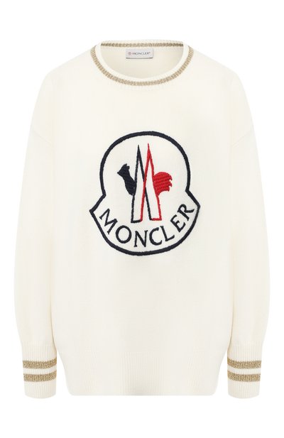 Женский пуловер из смеси шерсти и кашемира MONCLER, арт. D2-093-90508-50-9489Y