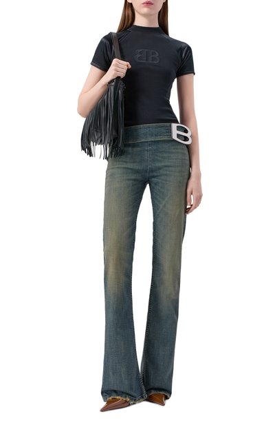 Хлопковый топ BALENCIAGA, арт. 850457/TTVI5, фото 2