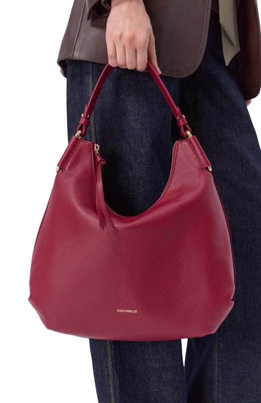 Сумка Rebekka small Coccinelle E1 T95 13 02 01 Бордовый  E1 T95 13 02 01 Фото 2