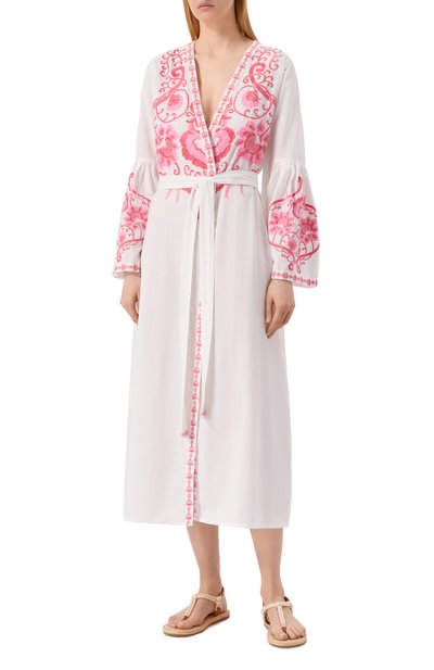 Туника из хлопка и льна MELISSA ODABASH, арт. ROMILLY SS, фото 3