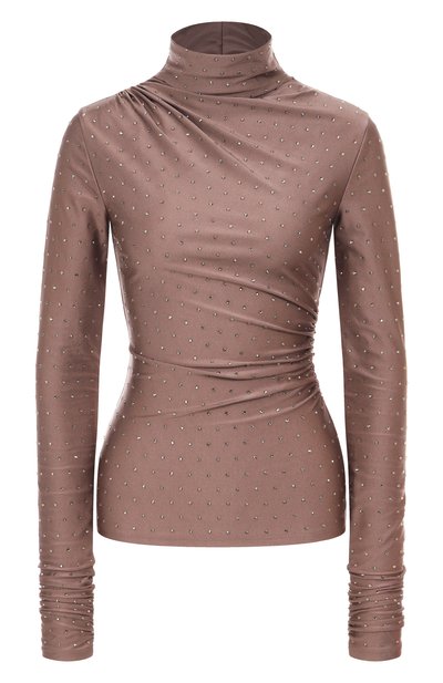 Женский топ с отделкой стразами THE ANDAMANE, арт. T180701C/TJP062