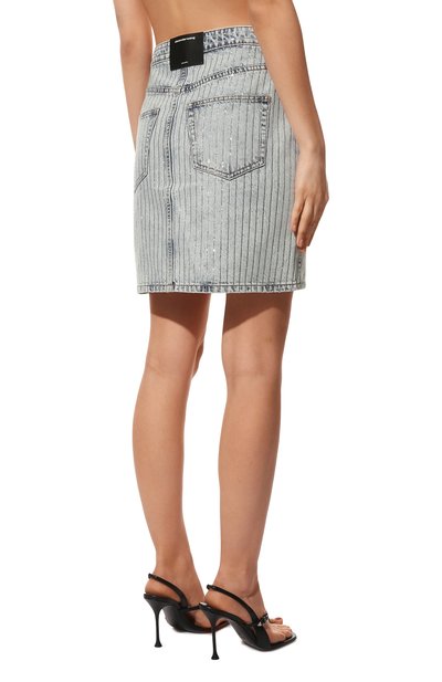 Джинсовая юбка ALEXANDER WANG, арт. 4DC2225130, фото 4