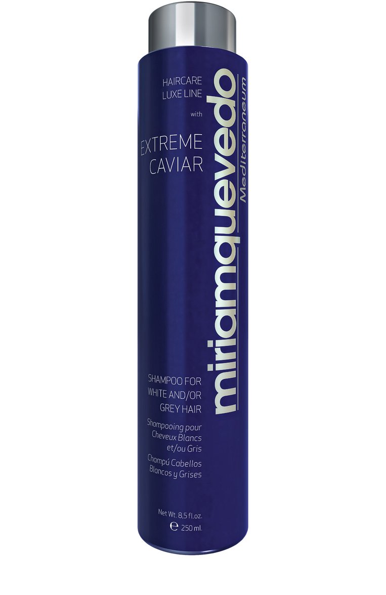 Шампунь для седых волос с экстрактом черной икры (250ml) MIRIAMQUEVEDO ...