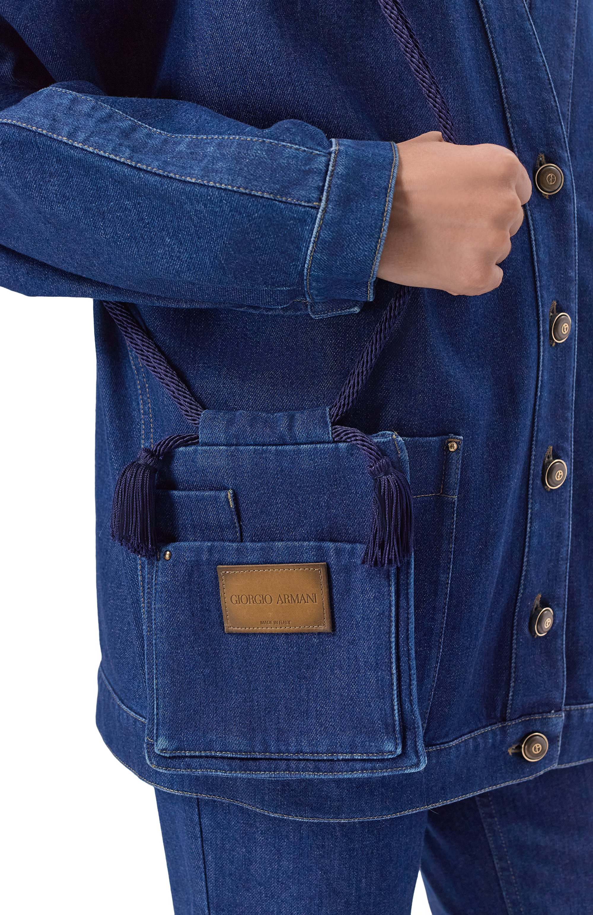 Джинсовый жакет GIORGIO ARMANI, арт. GW002597/AF25753, фото 6