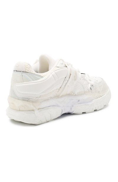 Кожаные кроссовки fusion MAISON MARGIELA, арт. S58WS0118/P2695, фото 4