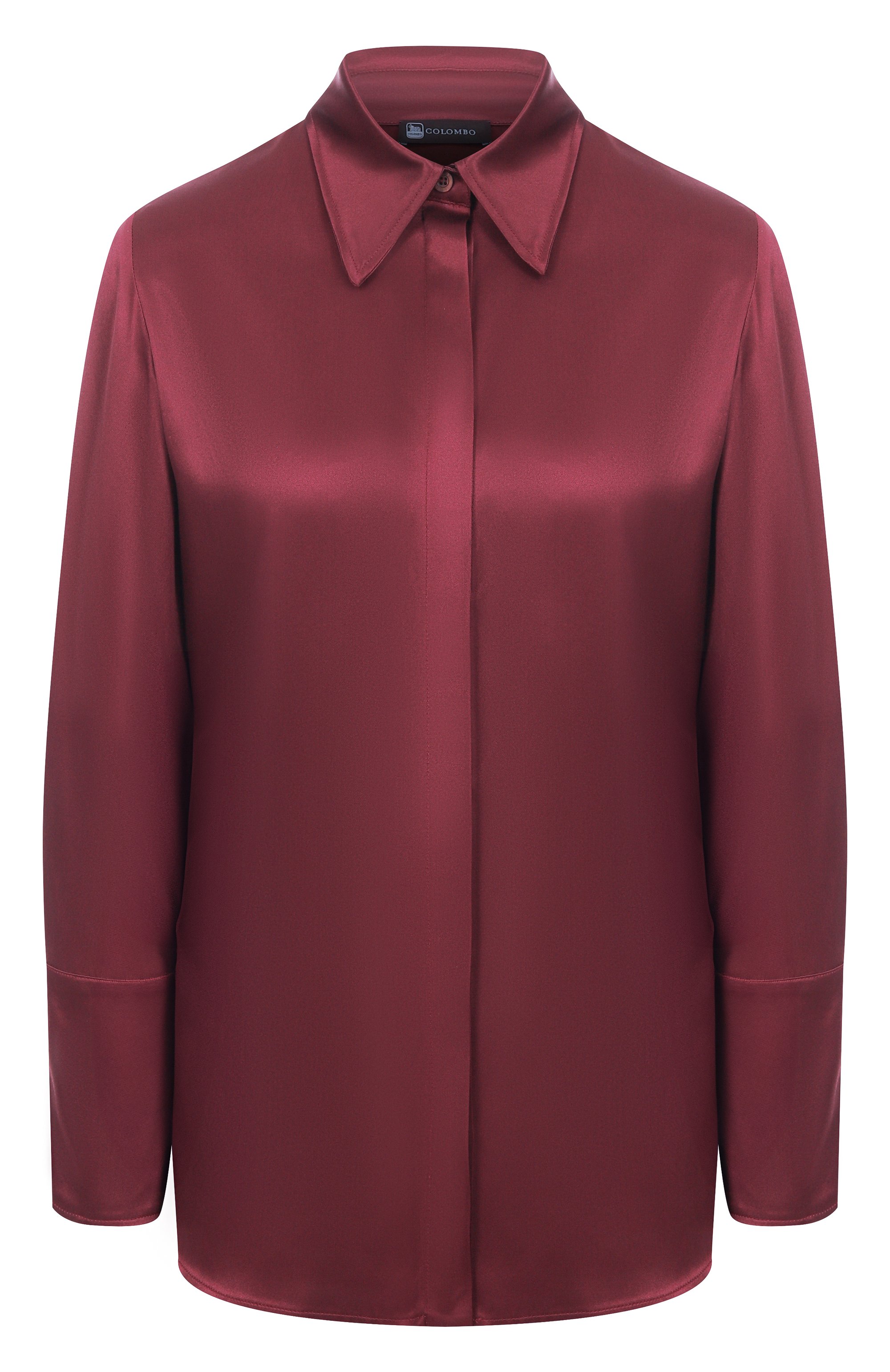 Атласная рубашка COLOMBO, арт. CM00408/CH/T0603-U, фото 1