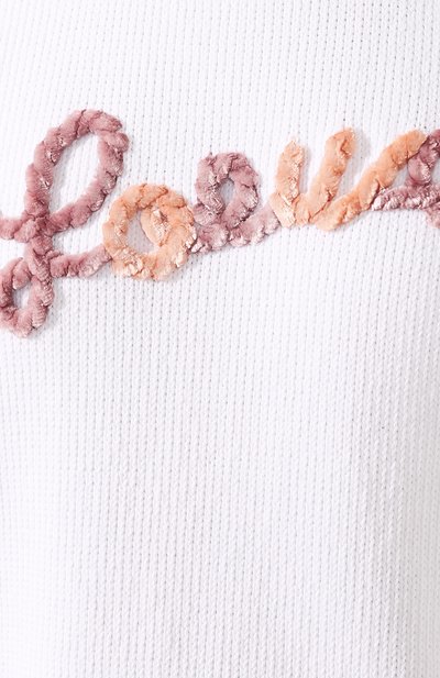 Хлопковый свитер LOEWE, арт. S540333X77, фото 5