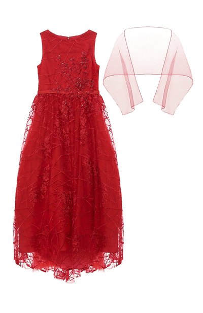 Платье-макси с шарфом CIAO KIDS, арт. CK1711, фото 1