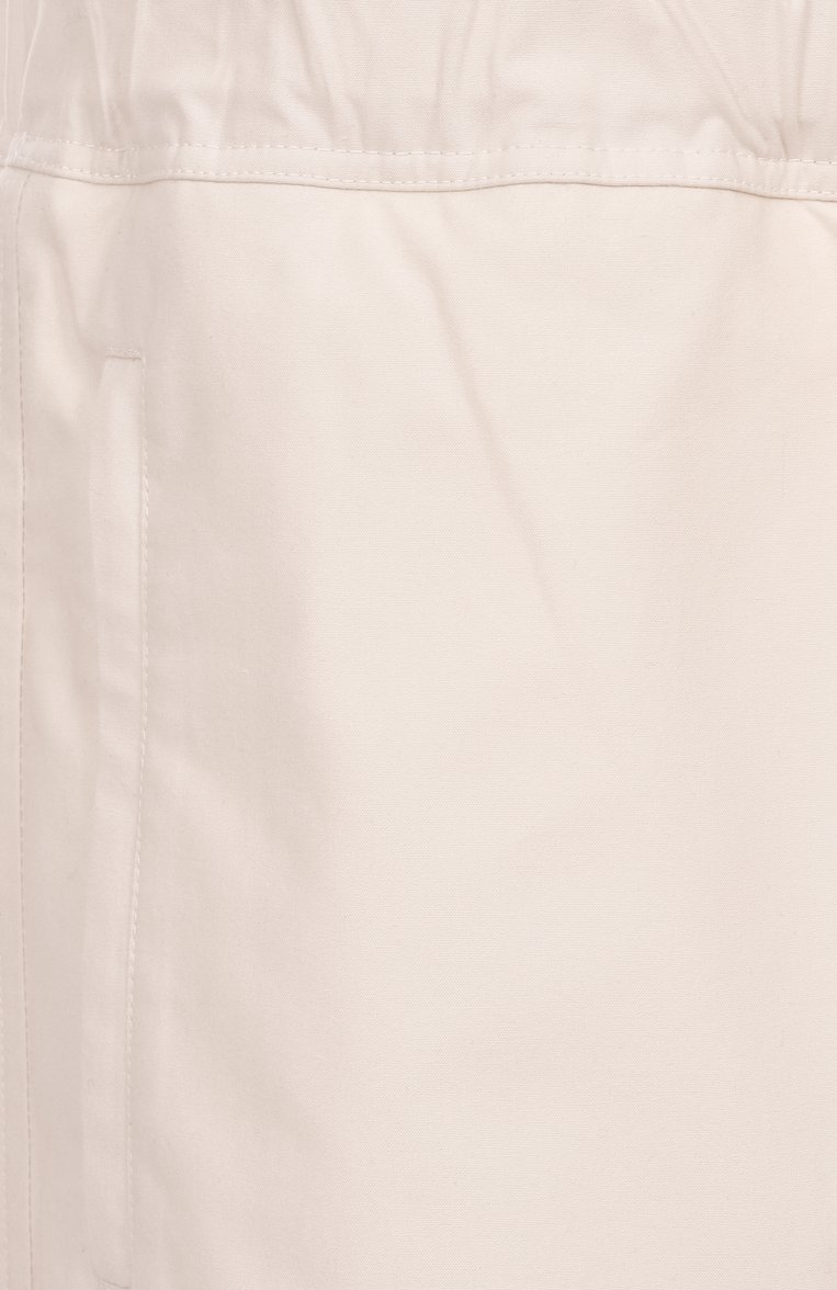 Мужские хлопковые брюки JIL SANDER кремового цвета, арт. J47KA0268-J45296 | Фото 6 (Автоматизация состава: Проставлено; Материал внешний: Хлопок; Автоматизация ТО: Проставлено; Длина (брюки, джинсы): Стандартные; Стили: Кэжуэл; Случай: Повседневный)