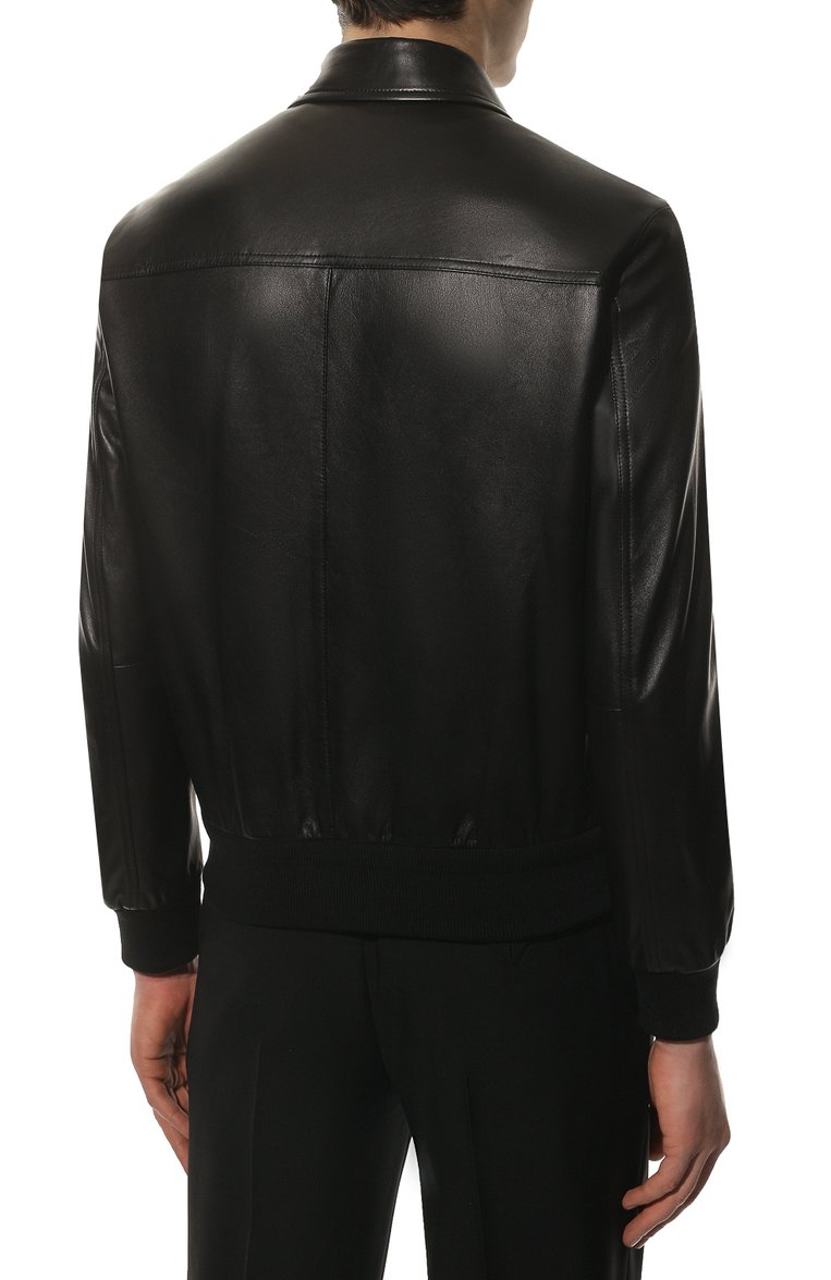 Кожаный бомбер BRIONI, арт. PLAS0L/08738, фото 4