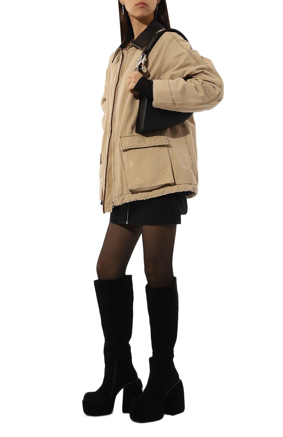 Замшевые сапоги space NAKED WOLFE, арт. SPACE, фото 2