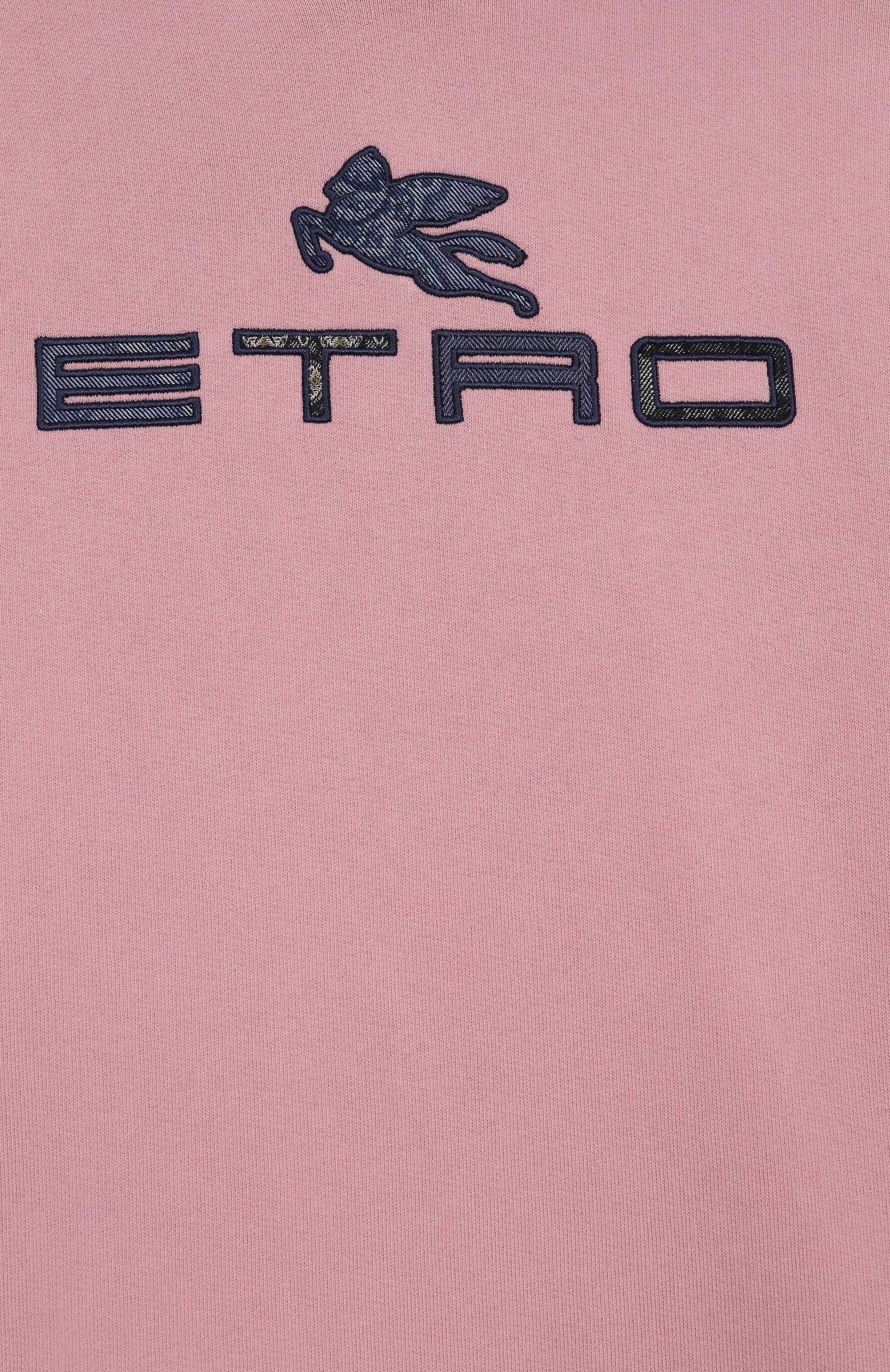 Хлопковое худи ETRO светло-розового цвета по цене 29900 руб., арт. GW4P60, фото 3 Хлопковое худи ETRO, арт. GW4P60, фото 3