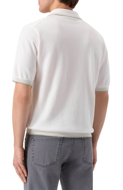 Хлопковое поло PAUL&SHARK, арт. 26411634, фото 4