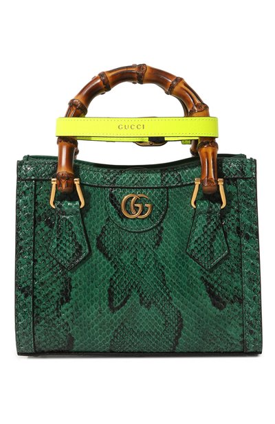 Сумка-тоут diana small из кожи питона GUCCI, арт. 655661 LU3ZT, фото 1