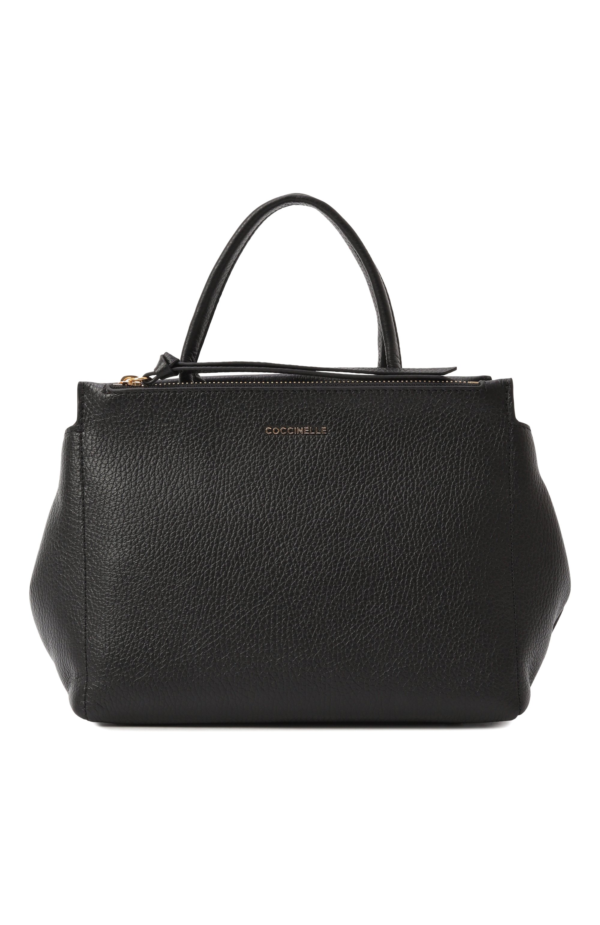 Сумка arlettis medium COCCINELLE черного цвета по цене 39900 руб., арт. E1MD5180101, фото 6 Сумка arlettis medium COCCINELLE, арт. E1MD5180101, фото 6