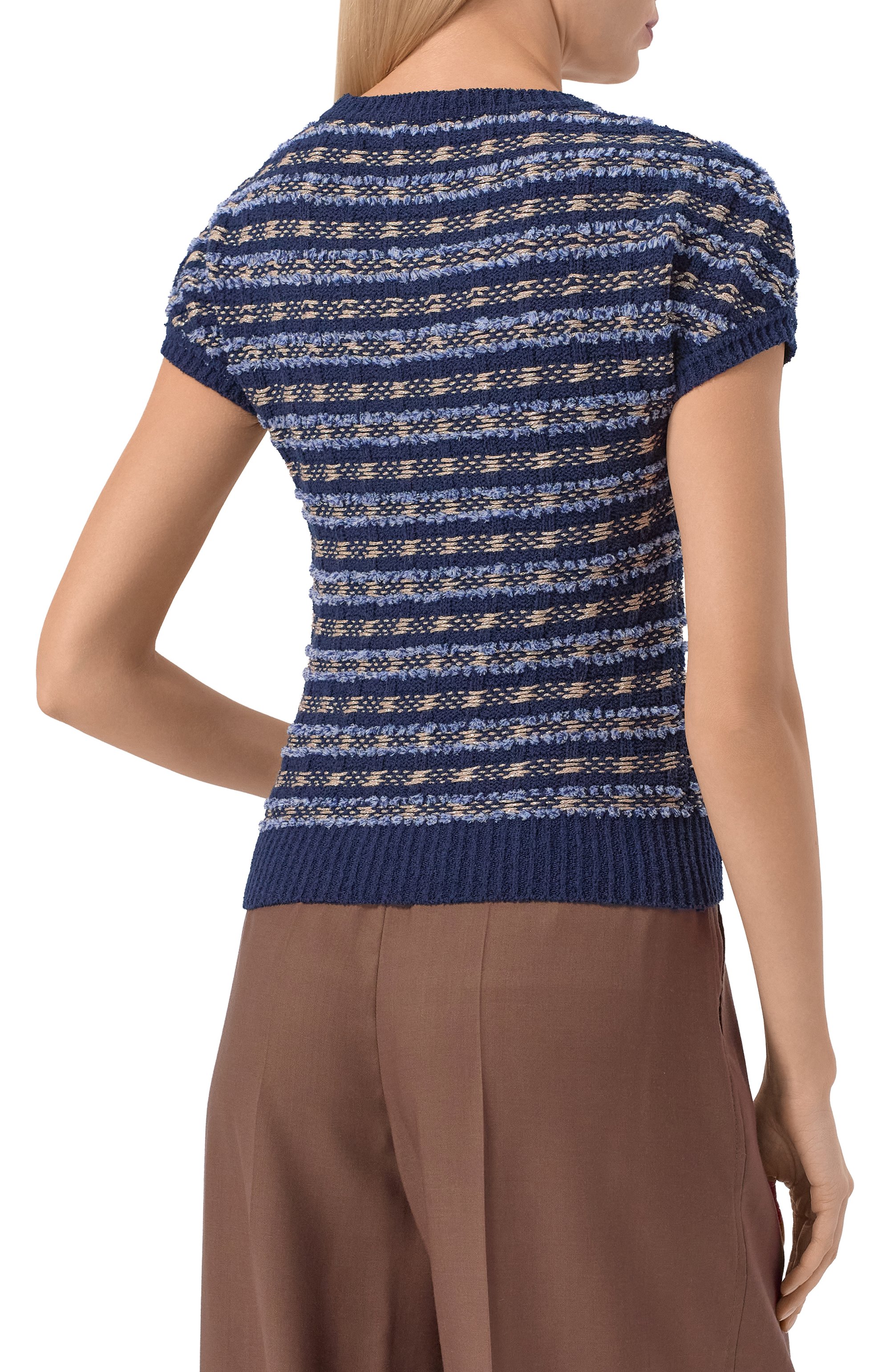 Пуловер из хлопка и вискозы MVST, арт. M26.2PW.K219/Y004, фото 4