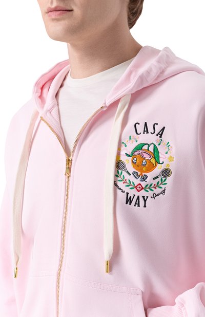 Хлопковая толстовка CASABLANCA, арт. M-AW25-JTP-408-05, фото 5