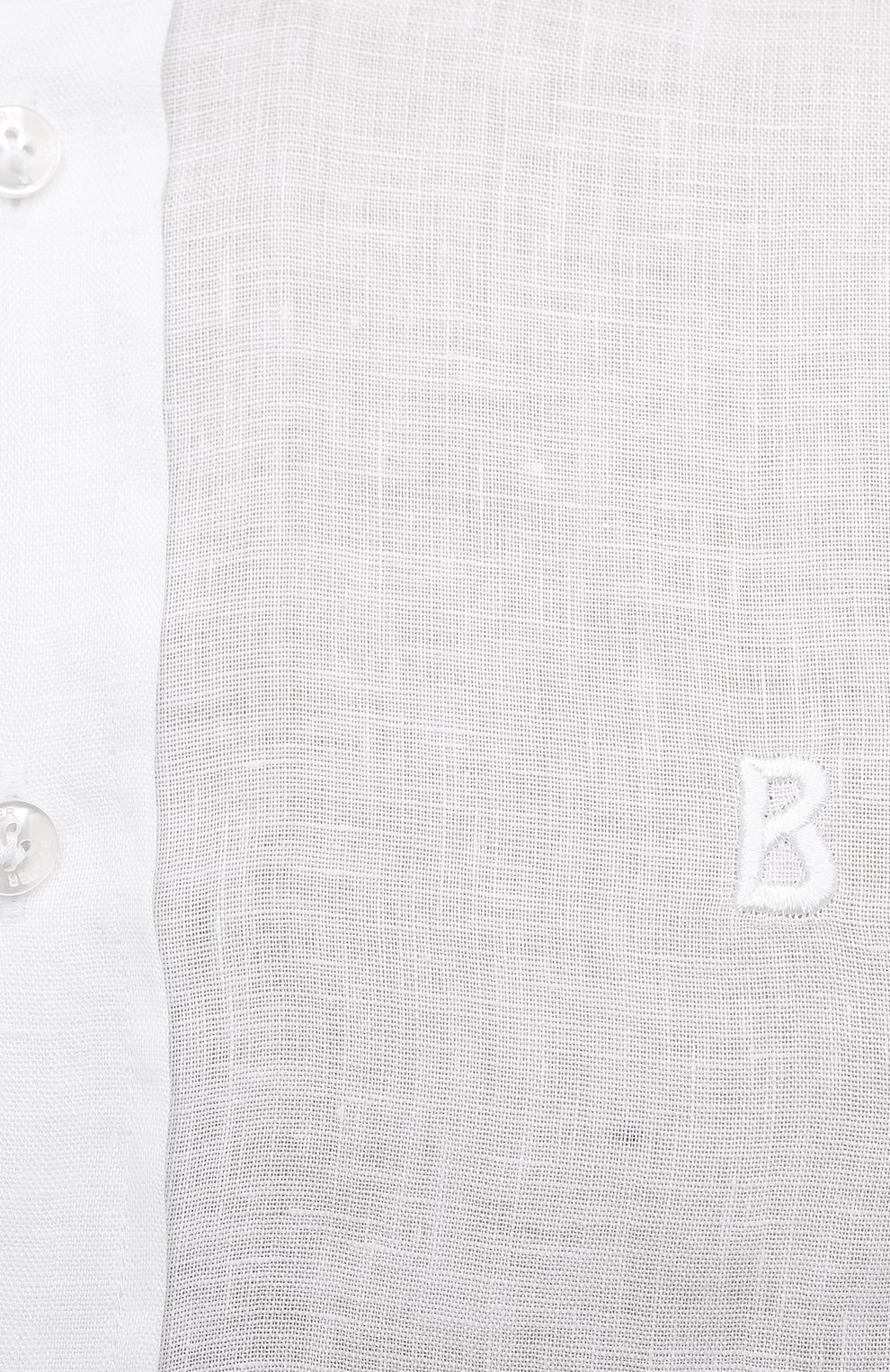 Льняная рубашка BOGNER белого цвета по цене 21800 руб., арт. 58712973, фото 5 Льняная рубашка BOGNER, арт. 58712973, фото 5