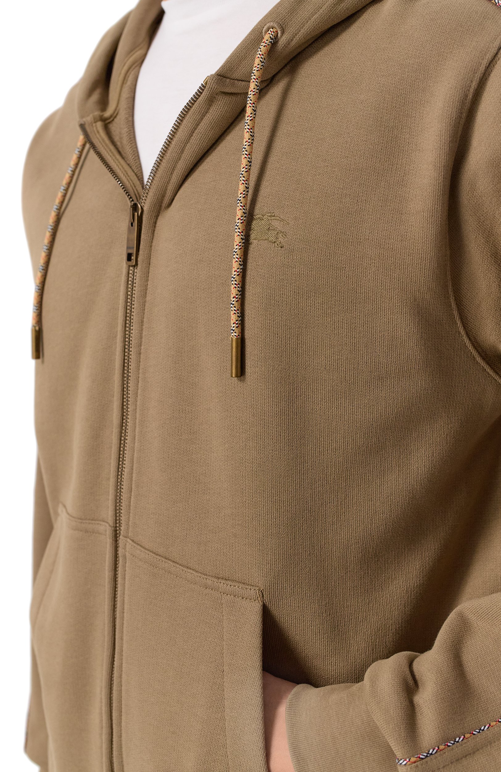 Хлопковая толстовка BURBERRY, арт. 8130257, фото 5