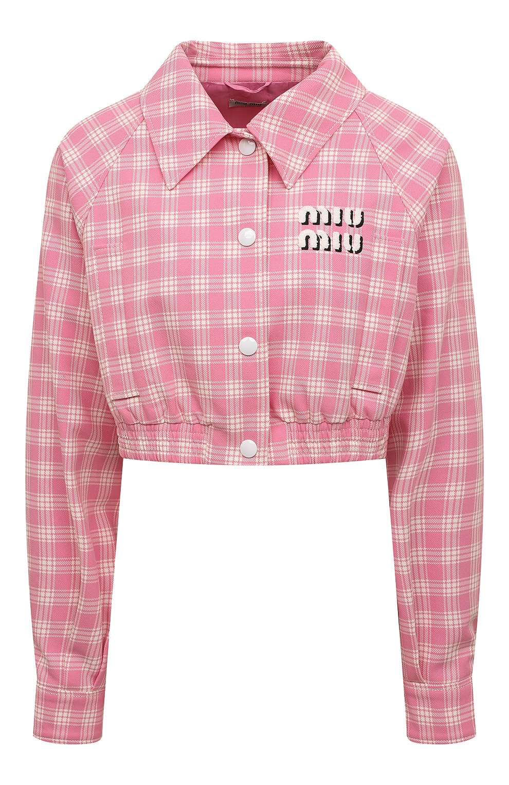 Хлопковая куртка MIU MIU, арт. ML820-6J1-F0W95, фото 1