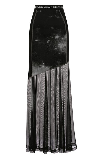 Женская юбка VERSACE JEANS COUTURE, арт. 73HAE809-73DP809 TULLE ST PRINT SPACE/JS107