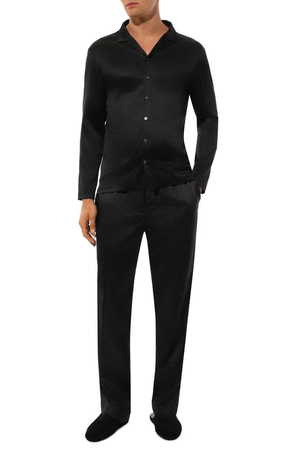 Шелковая сорочка KITON, арт. UNWM010K0749D, фото 2